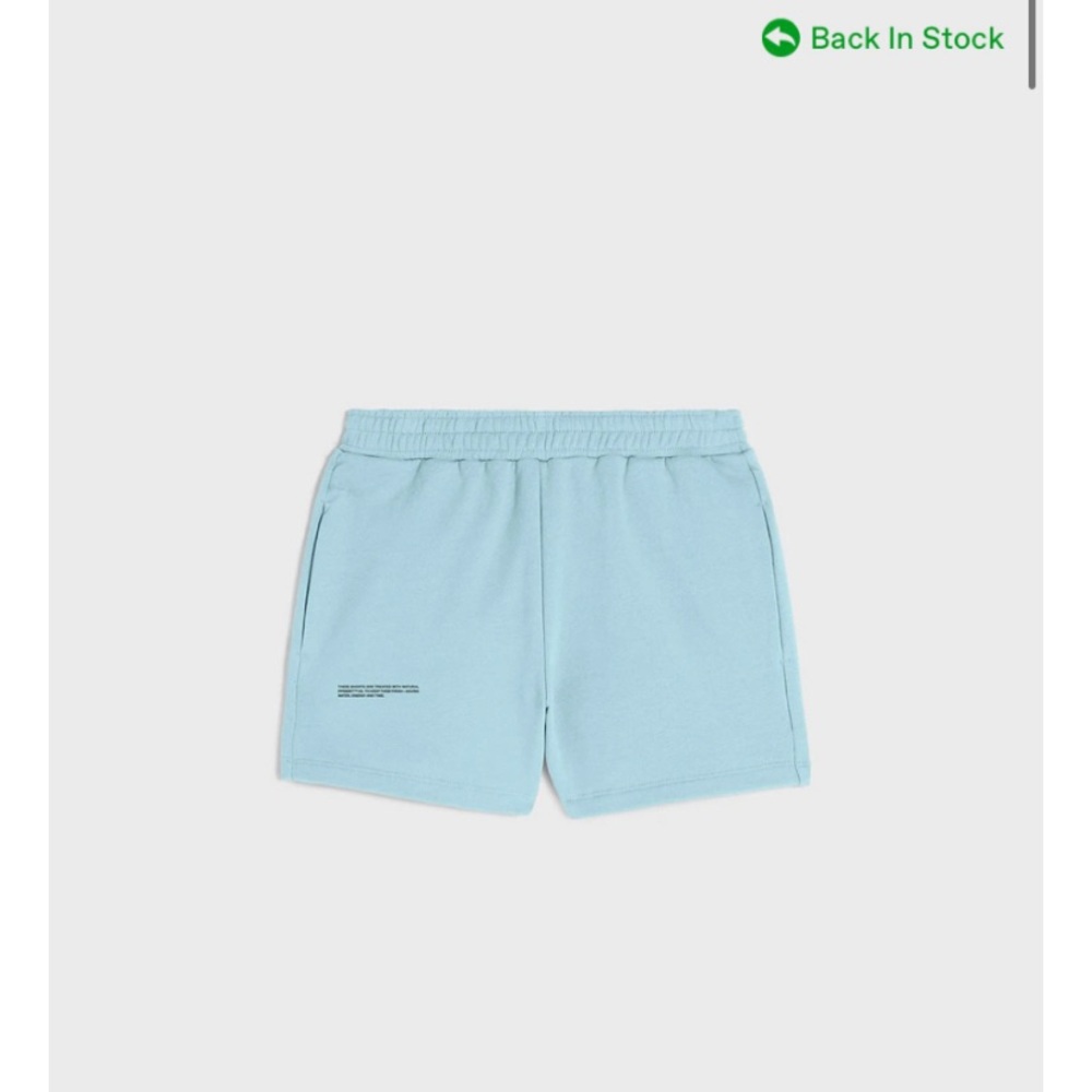 Pangaia Light Blue Casual Shorts